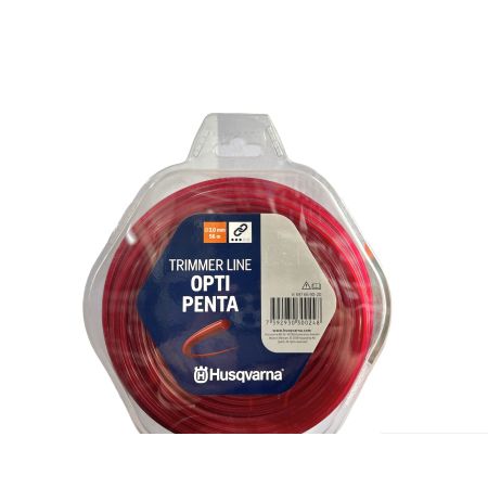 ΜΕΣΙΝΕΖΑ ΠΕΝΤΑΓΩΝΗ ΚΟΚΚΙΝΗ HUSQVARNA OPTI PENTA 3 mm x 56m