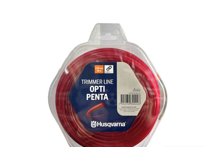 ΜΕΣΙΝΕΖΑ ΠΕΝΤΑΓΩΝΗ ΚΟΚΚΙΝΗ HUSQVARNA OPTI PENTA 3 mm x 56m